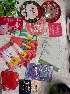 Assorted Facial Sheet Mask Bundle of 20